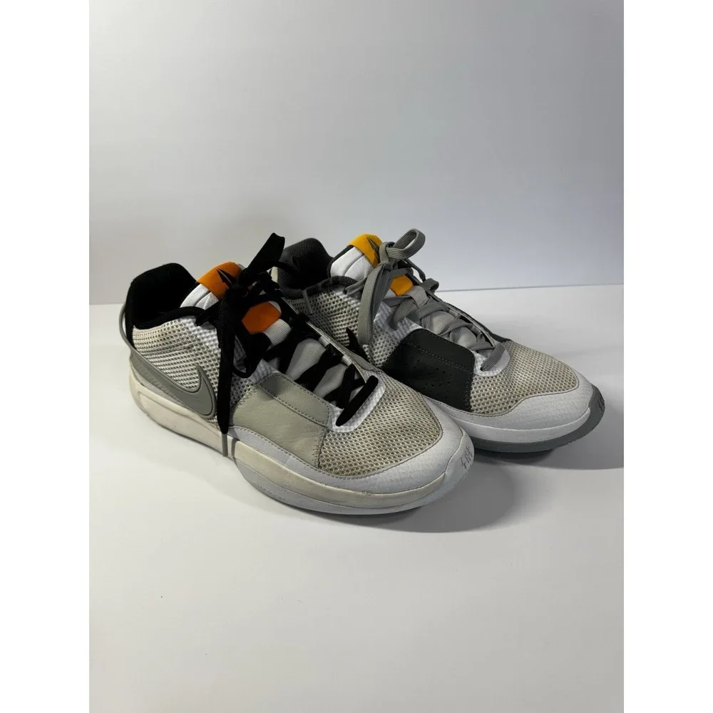 Nike Ja 1 White/Light Smoke Grey/Black/Phantom Men's Size 10 DR8785-100